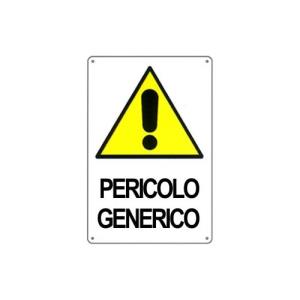 CARTELLO PERICOLO GENERICO