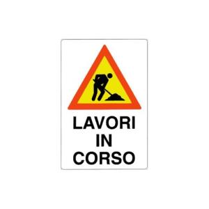 CARTELLO LAVORI IN CORSO