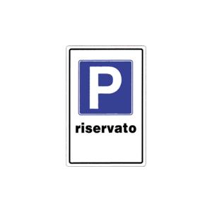 Cartello LINEA PRIVATA 20X30 - Parcheggio Riservato