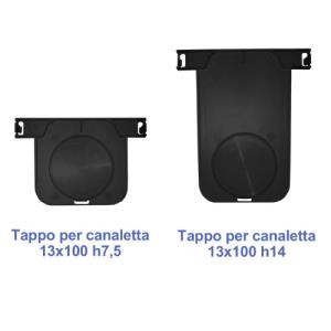 Tappi per canaletta Top 13x100