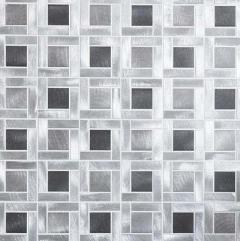 Mosaico in alluminio Q - 2 Toni Grigio 